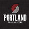 NBA Portland Trail Blazers Distressed Galaxy Buds Live Skin